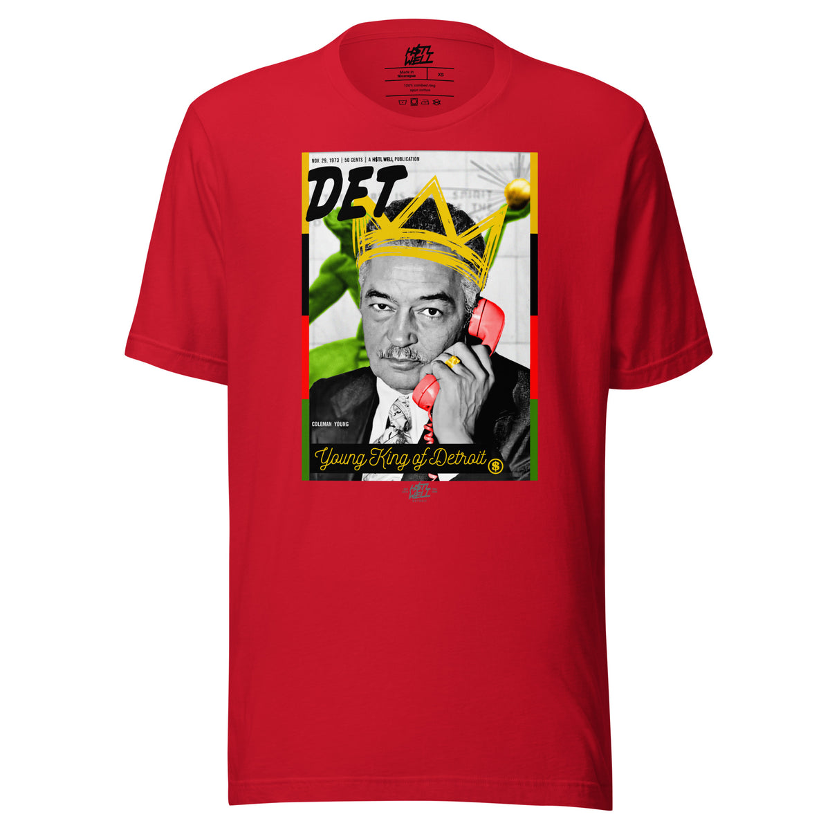 on Demand 313 Detroit Area Code Unisex T-Shirt 2XL