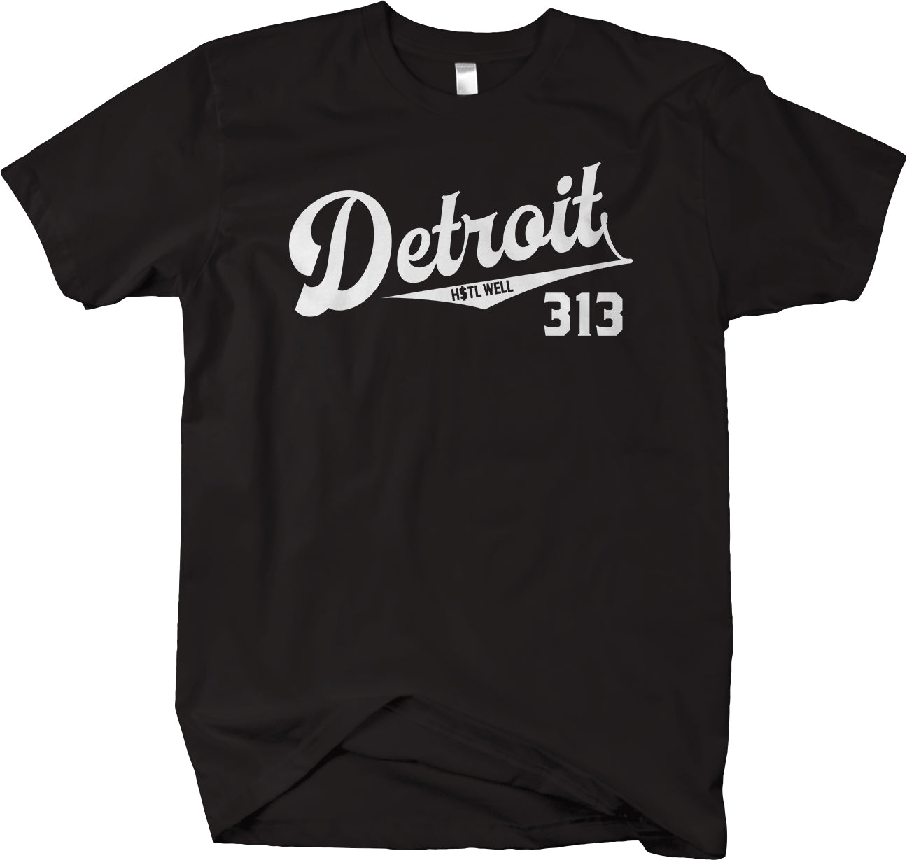Detroit 313 Baseball Style t-shirt