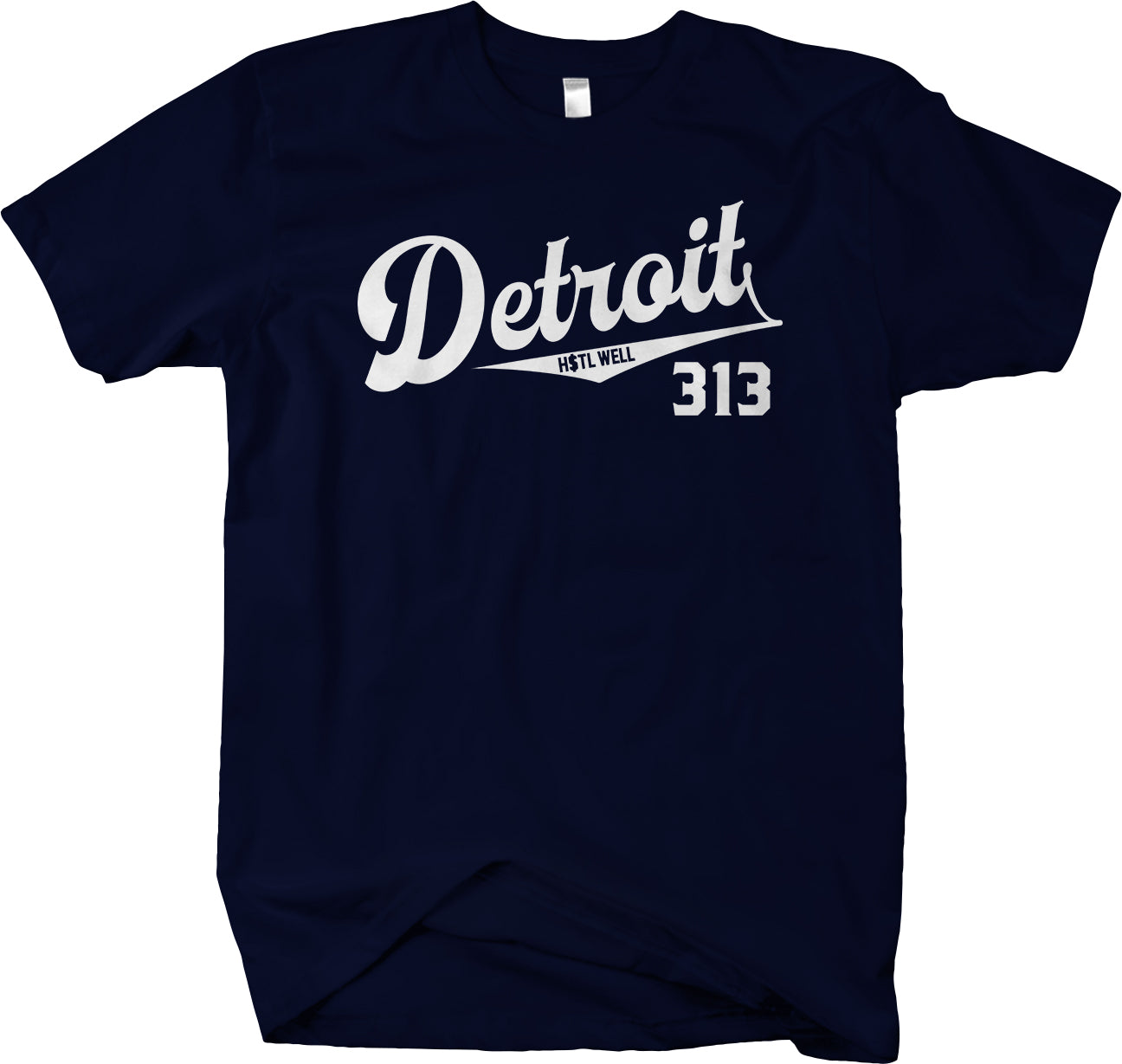 Detroit 313 Baseball Style t-shirt