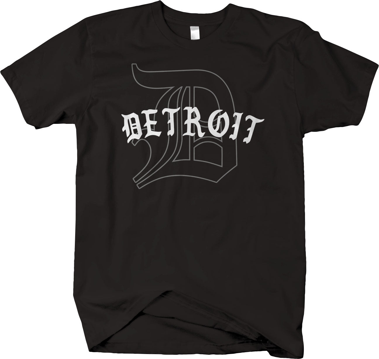 Classic "D" T-shirt - Detroit Love Detroit Pride 313