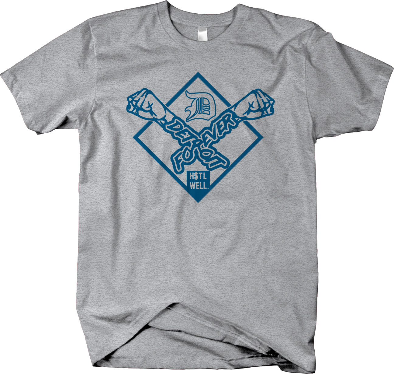 Detroit Forever T-shirt - Detroit Love - Larger Sizes