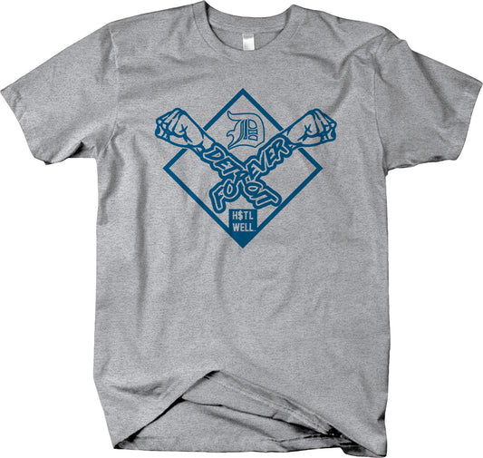 Detroit Forever T-shirt  - Detroit Love - Larger Sizes