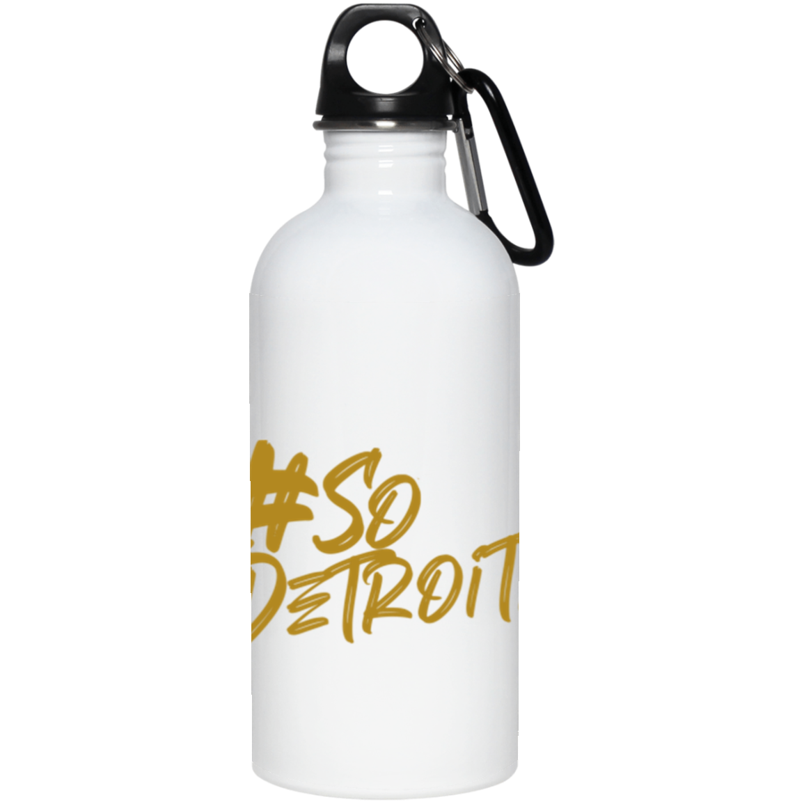 #SoDetroit 20 oz. Stainless Steel Water Bottle