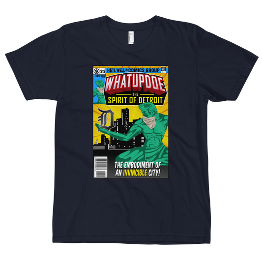 WhatUpDoe The Spirit of Detroit Covid-19 T-shirt