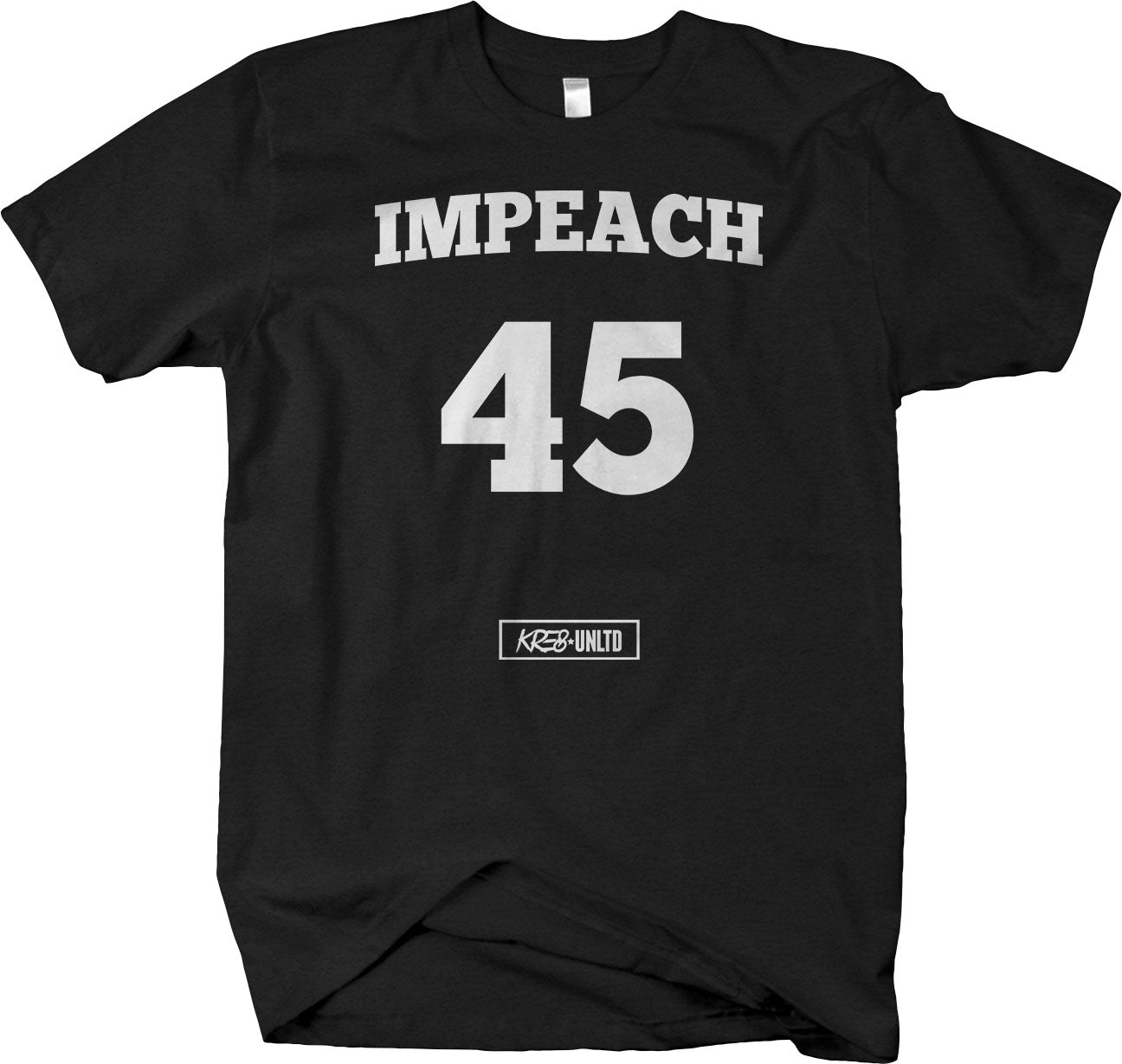 Impeach 45 - Political Protest Anti Trump T-shirt - Larger Sizes