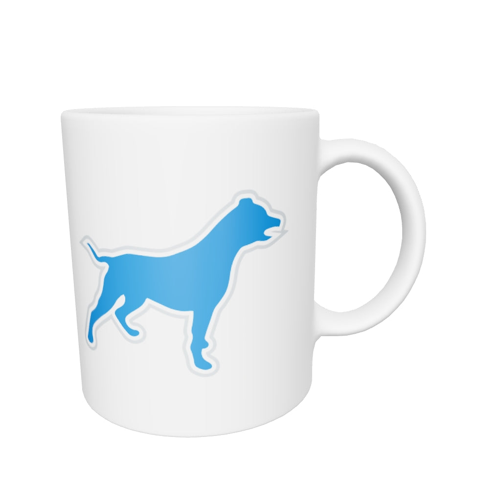It's All Dawg Around This Mug White glossy mug for Detroit