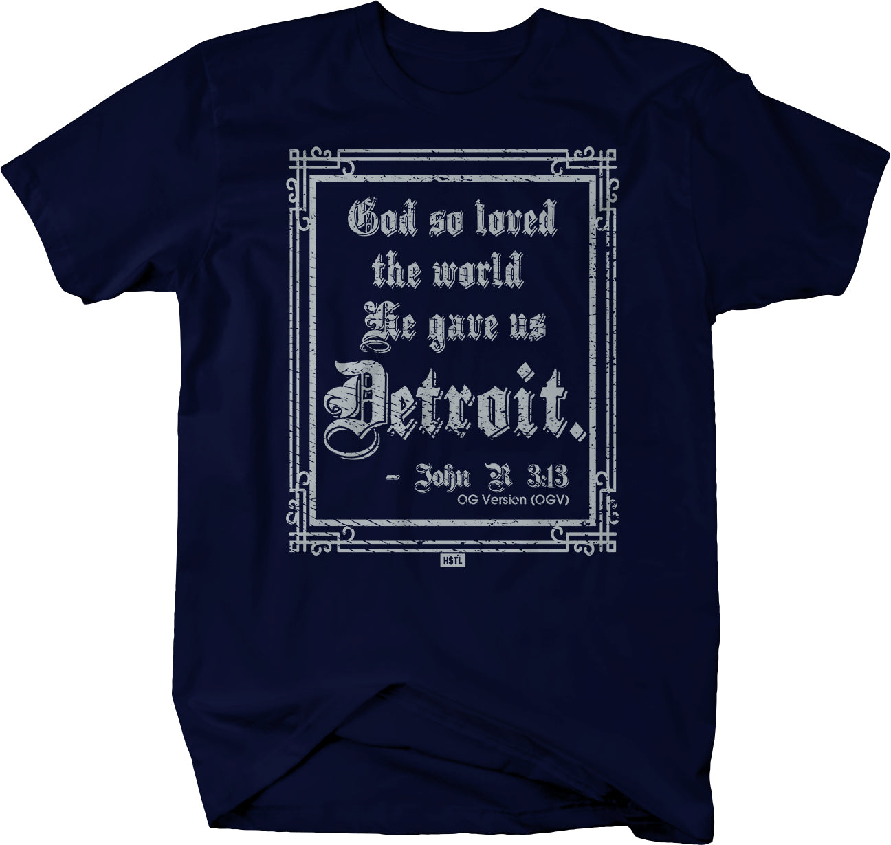 God... Gave us Detroit t-shirt - Detroit Love - Larger Sizes