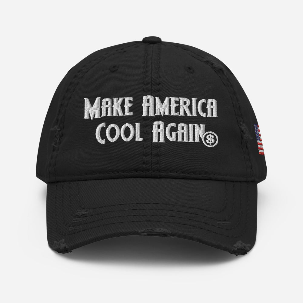 Make America Cool Again Distressed Dad Hat