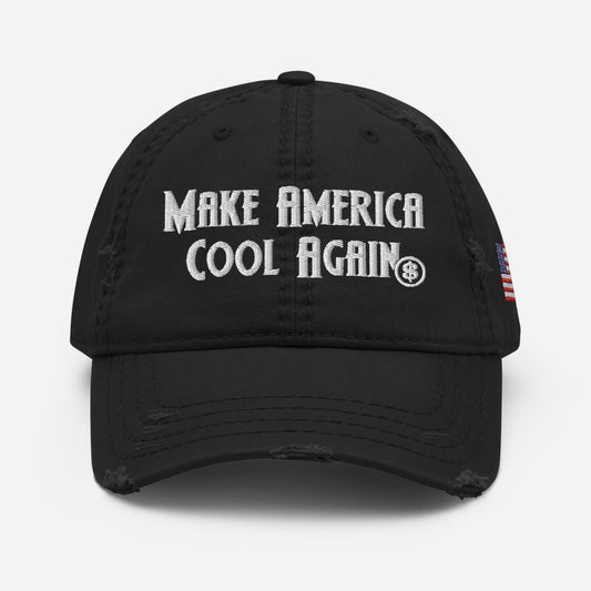 Make America Cool Again Distressed Dad Hat
