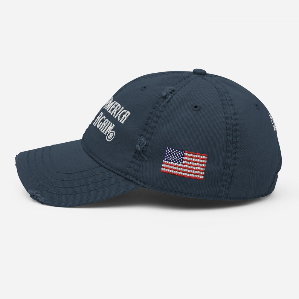 Make America Cool Again Distressed Dad Hat