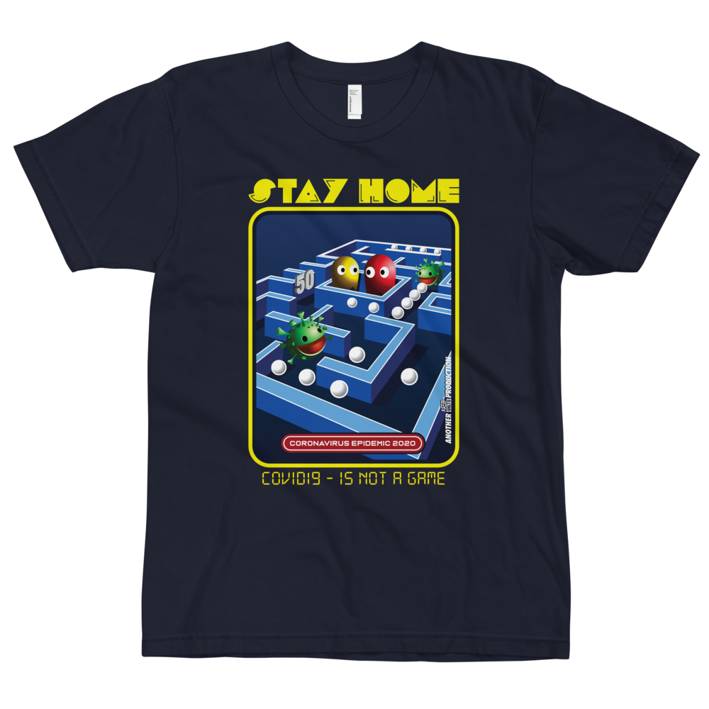 Stay Home Covid-19 is not a game t-shirt