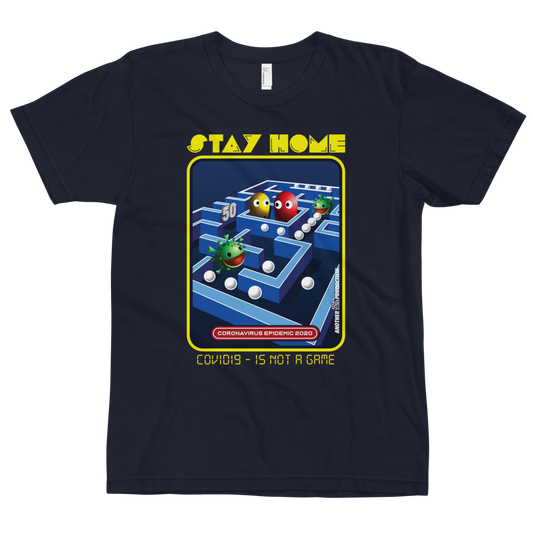 Stay Home Covid-19 is not a game t-shirt