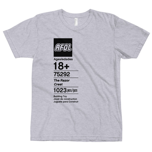 The Razor Crest Set AFOL Tee