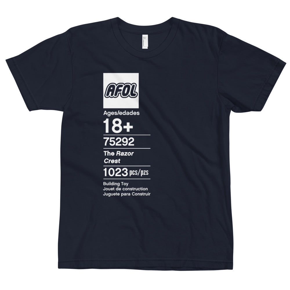 The Razor Crest Set AFOL Tee