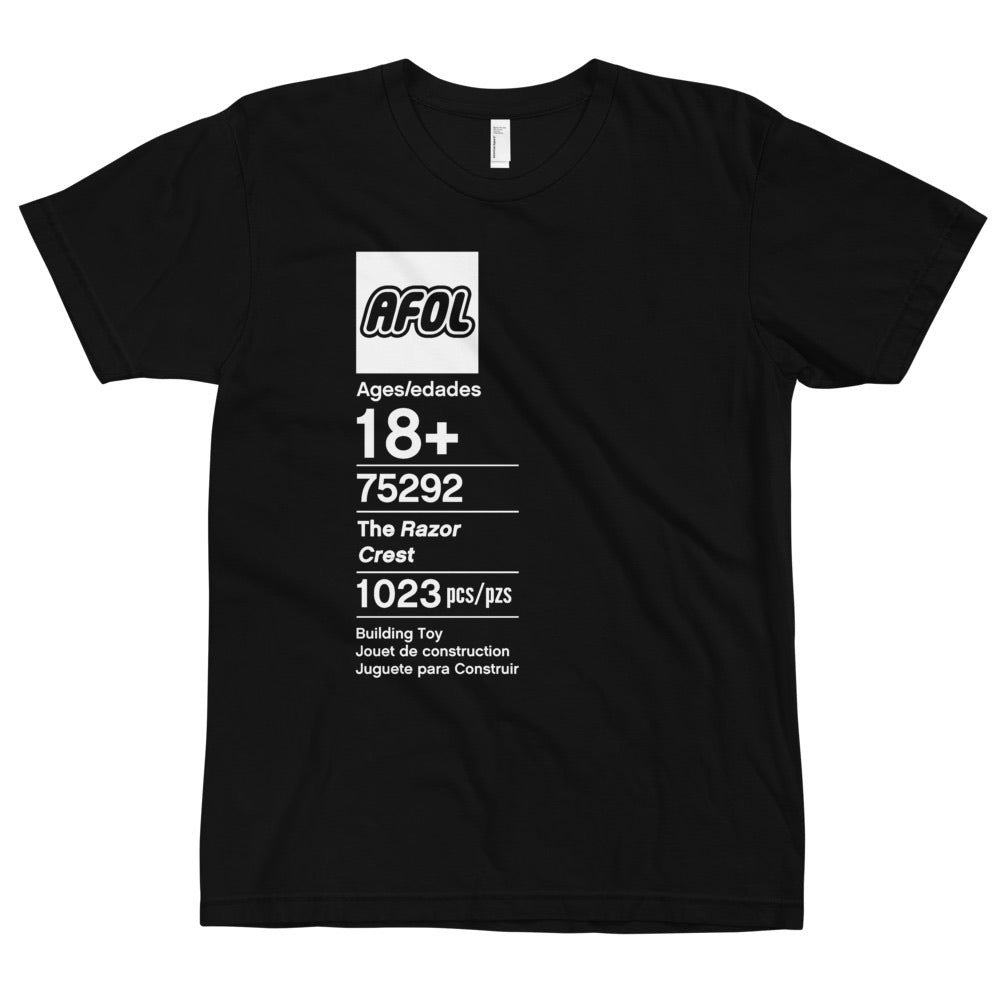 The Razor Crest Set AFOL Tee