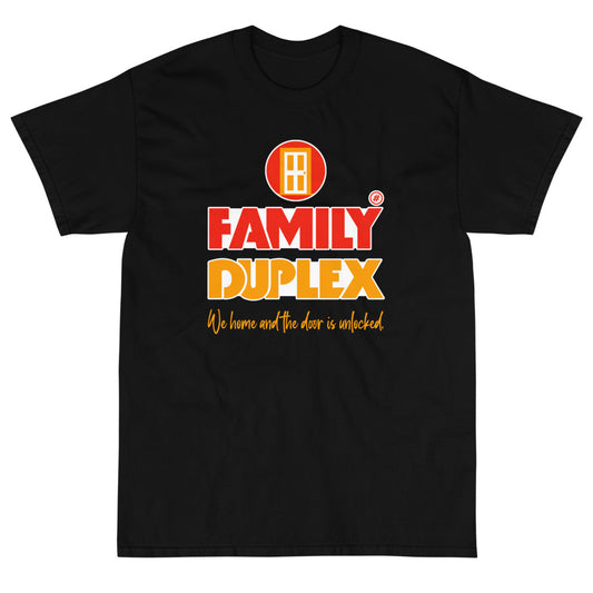 Family Duplex Short Sleeve T-Shirt Family Dollar Spoof