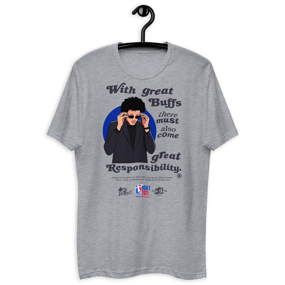 Great Buffs...Great Responsibility Short Sleeve T-shirt