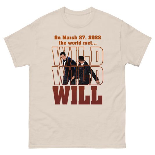 Wild Wild Will Smith vs Chris Rock at the Oscars Men's heavyweight tee