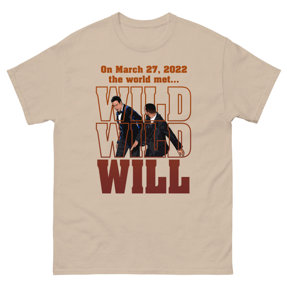 Wild Wild Will Smith vs Chris Rock at the Oscars Men's heavyweight tee