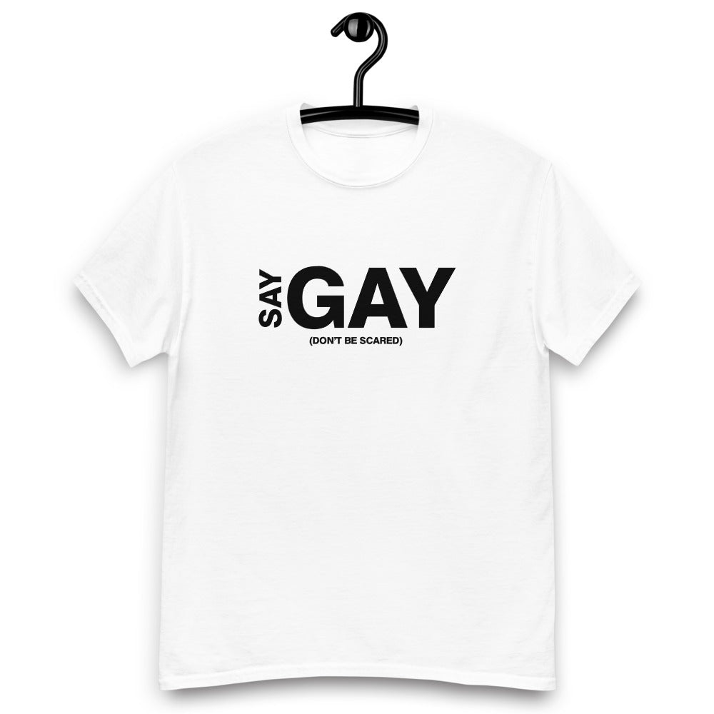 Say Gay anti Florida Bill Men's heavyweight tee
