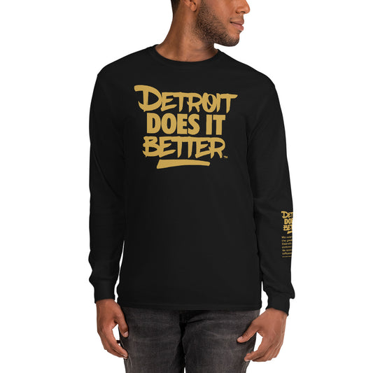 New Classic DDIB Logo Mission Statement Men’s Long Sleeve Shirt