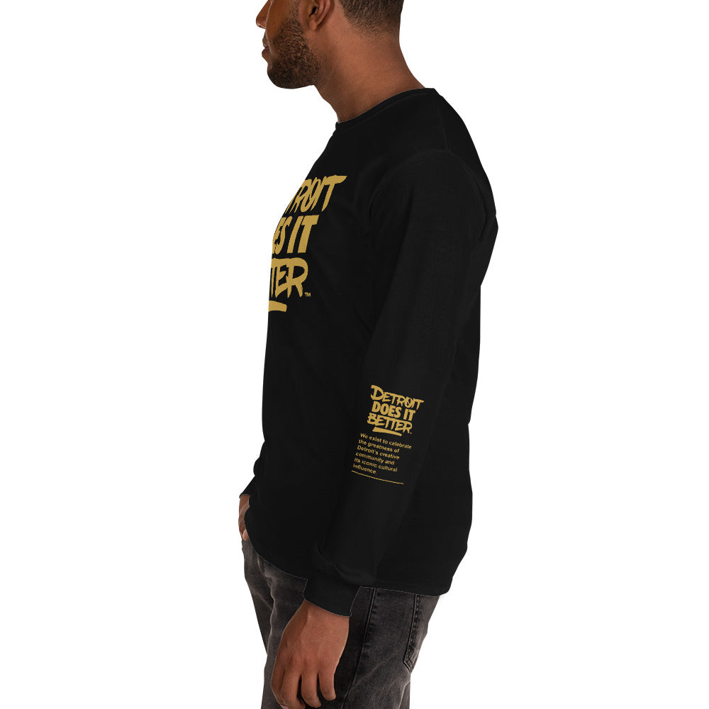New Classic DDIB Logo Mission Statement Men’s Long Sleeve Shirt