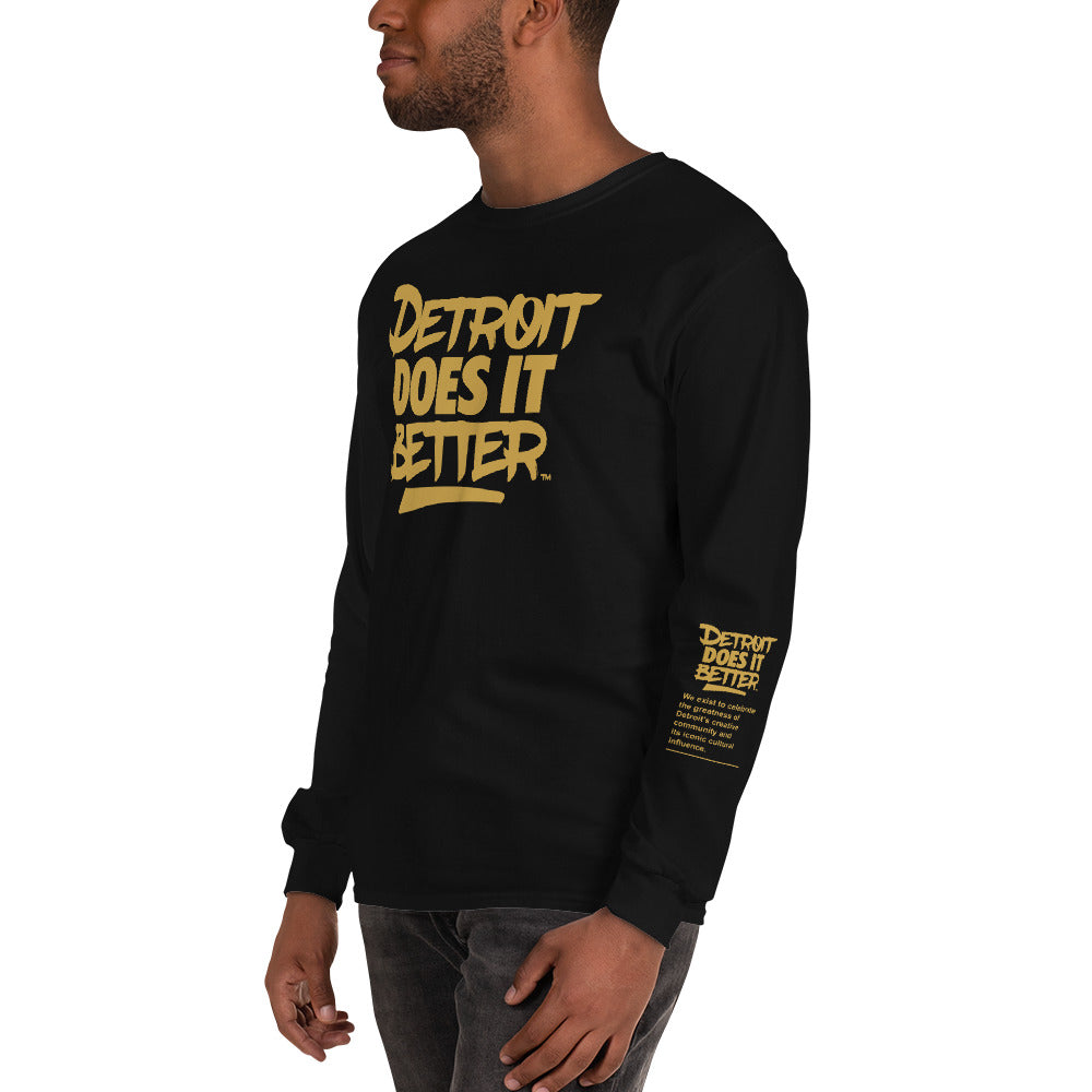 New Classic DDIB Logo Mission Statement Men’s Long Sleeve Shirt