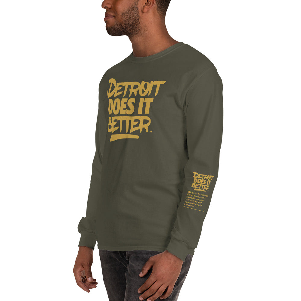 New Classic DDIB Logo Mission Statement Men’s Long Sleeve Shirt