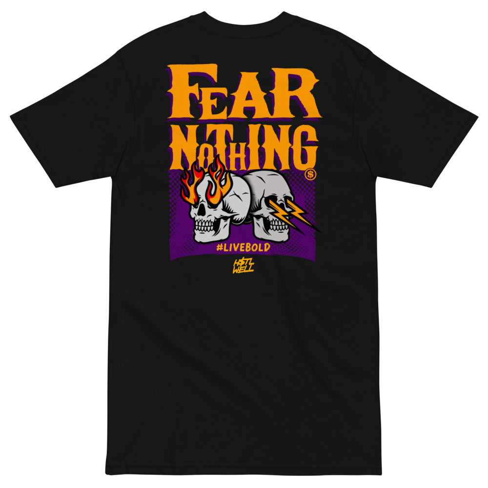 FEAR NOTHING H$TLWEEN 2021 Men’s premium heavyweight tee