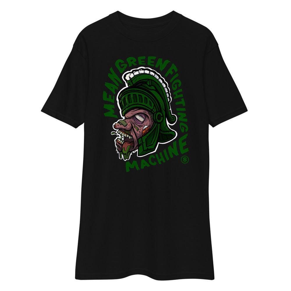 Mean Green Fighting Machine Men’s premium heavyweight tee