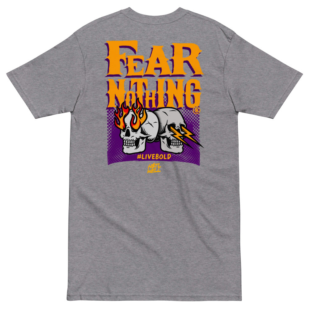 FEAR NOTHING H$TLWEEN 2021 Men’s premium heavyweight tee