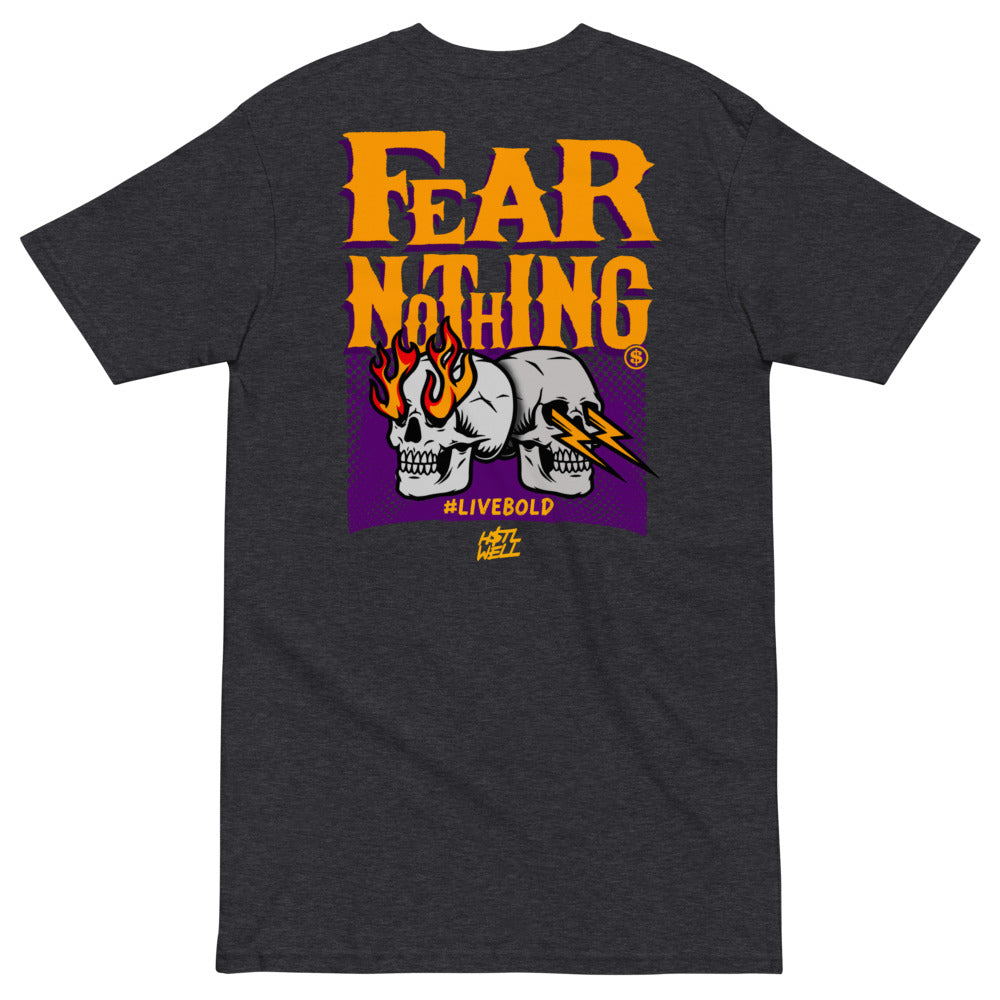 FEAR NOTHING H$TLWEEN 2021 Men’s premium heavyweight tee