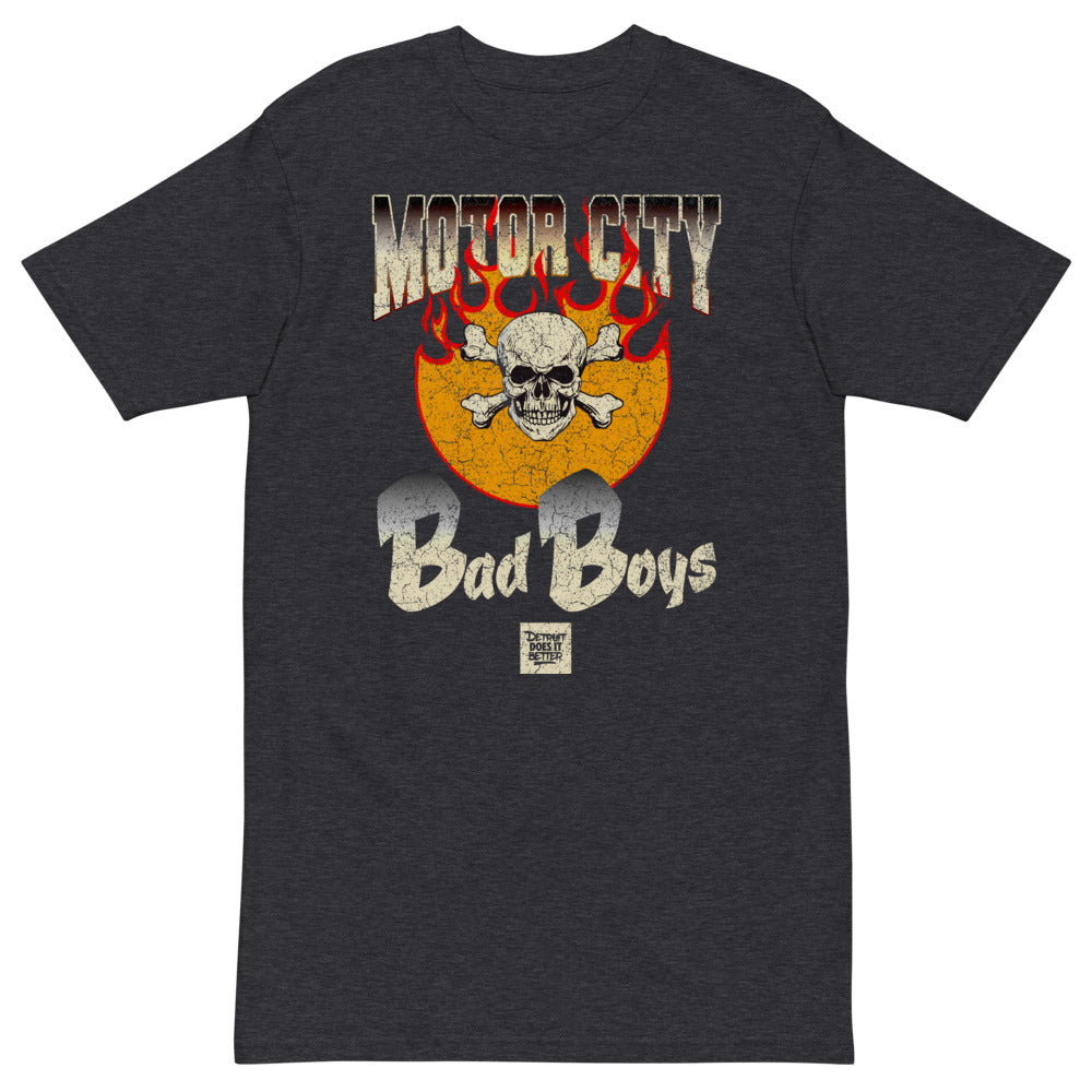 MOTOR CITY BAD BOYS Bootleg Men’s premium heavyweight tee