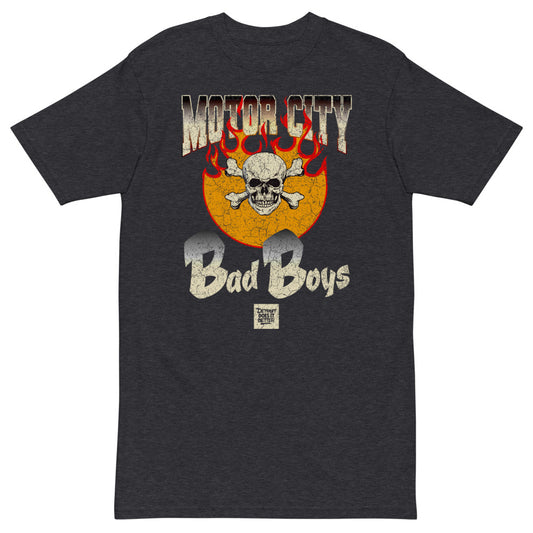 MOTOR CITY BAD BOYS Bootleg Men’s premium heavyweight tee