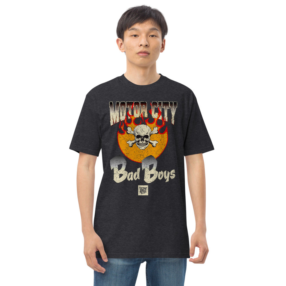 MOTOR CITY BAD BOYS Bootleg Men’s premium heavyweight tee
