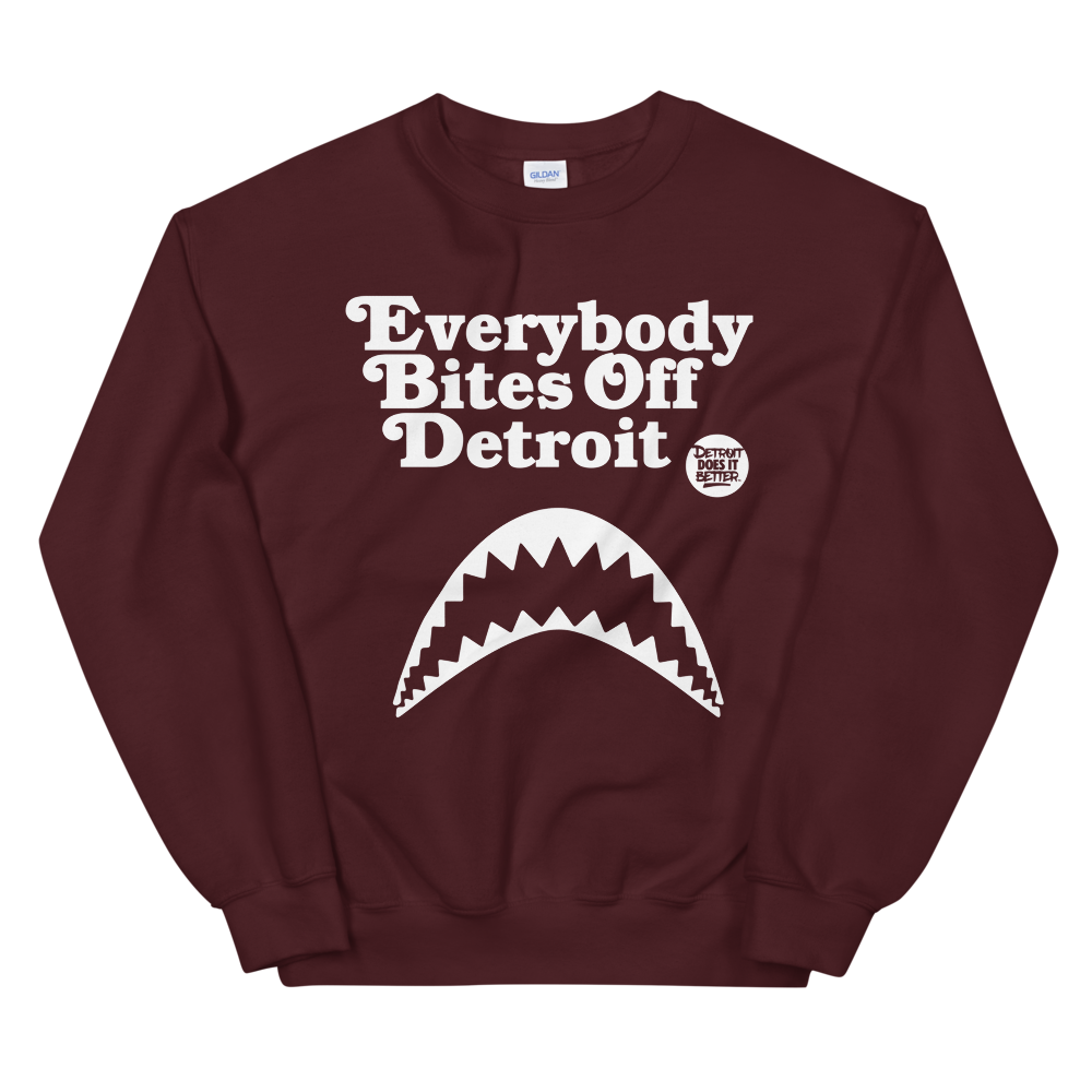 Everybody Bites Off Detroit Unisex Sweatshirt