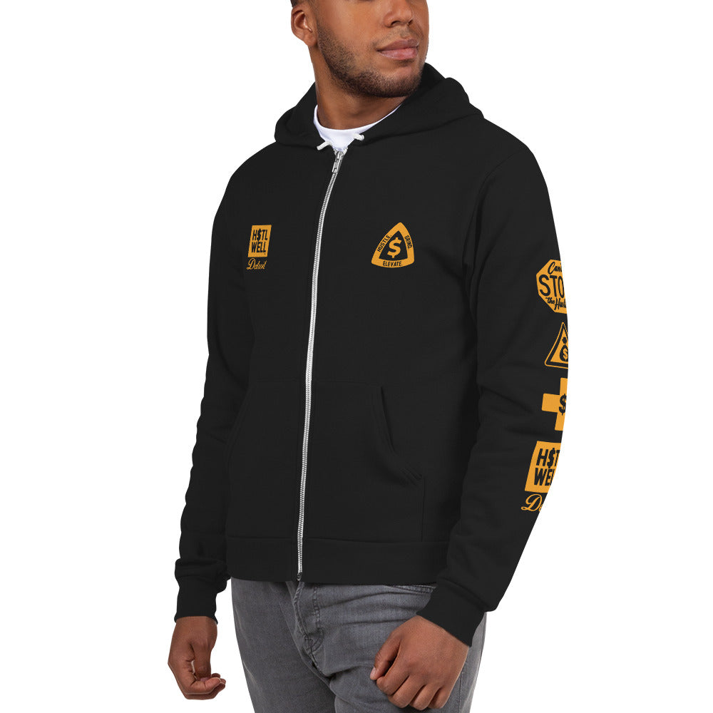 Hustle Grind Elevate Full Zip Hoodie sweater