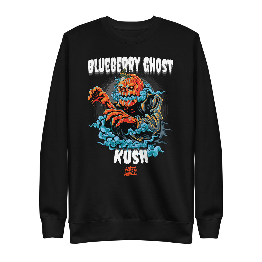 Blueberry Ghost Kush Halloween Fleece Pullover