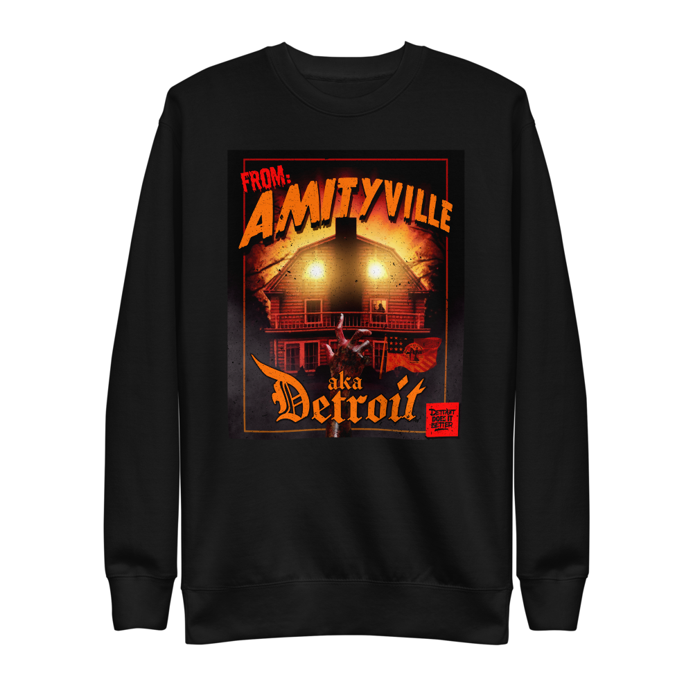Amityville AKA Detroit Unisex Fleece Pullover