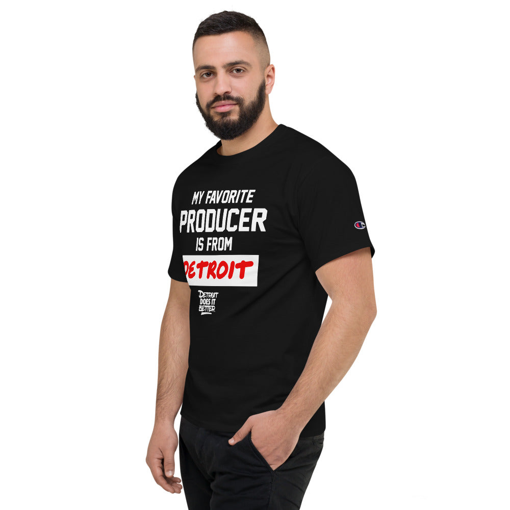 Men's My Favorite Producer Is From Detroit - Champion T-Shirt