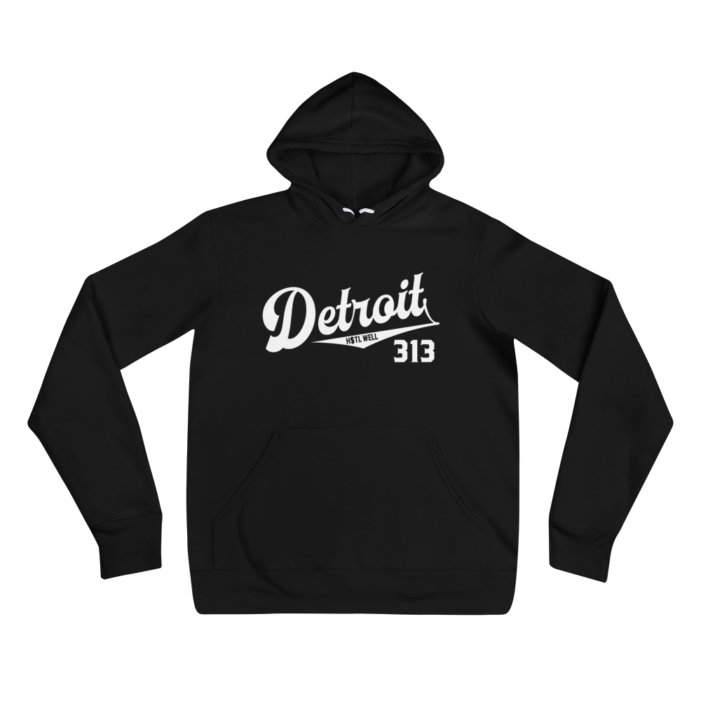Detroit 313 Vintage Style Hoodie