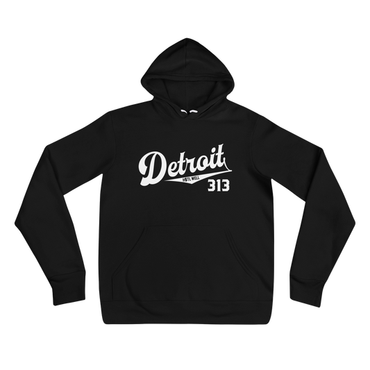 Detroit 313 Vintage Style Hoodie