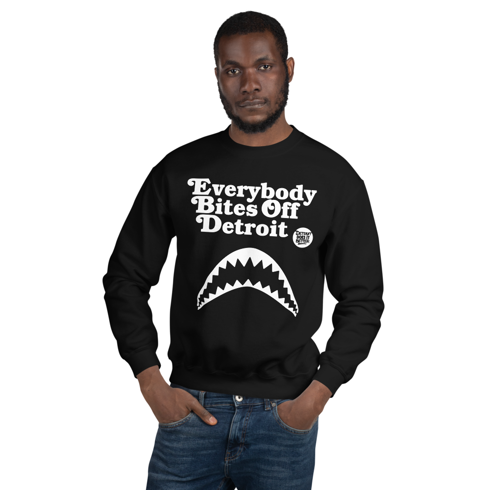Everybody Bites Off Detroit Unisex Sweatshirt