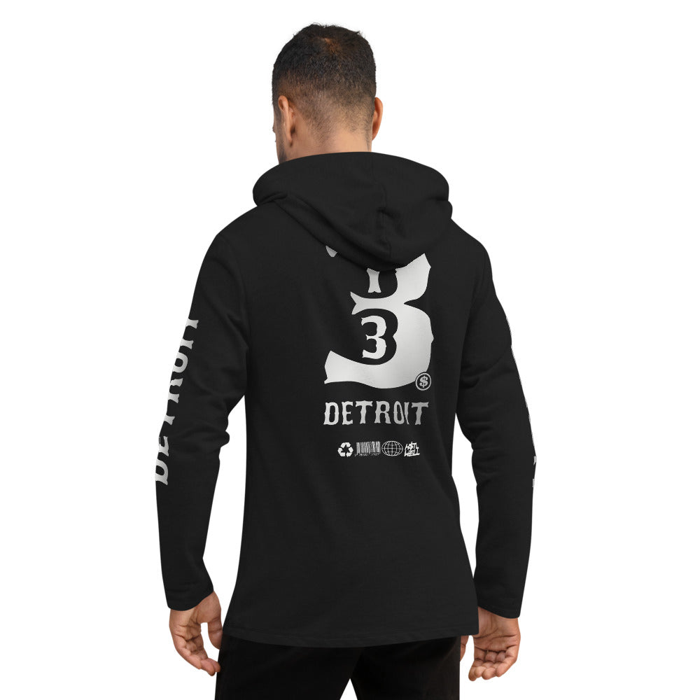 2021 "313" Day Unisex Lightweight Hoodie