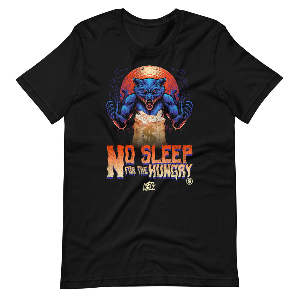 No Sleep For The Hungry H$TLWEEN Short-Sleeve Unisex T-Shirt