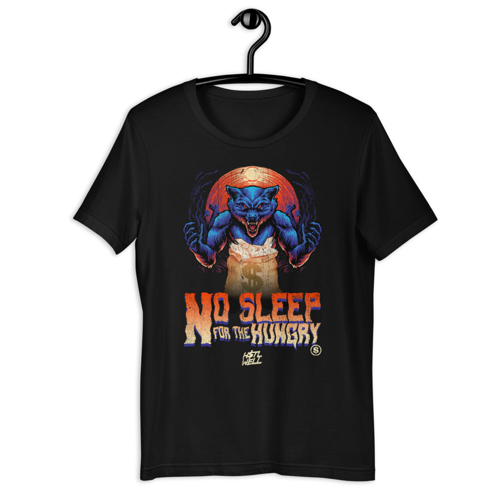 No Sleep For The Hungry H$TLWEEN Short-Sleeve Unisex T-Shirt