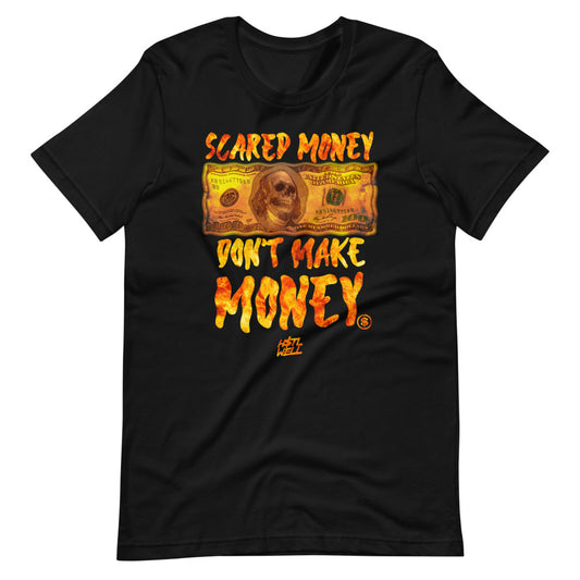 Scared Money Don't Make Money H$TLWEEN 2021 Short-Sleeve Unisex T-Shirt
