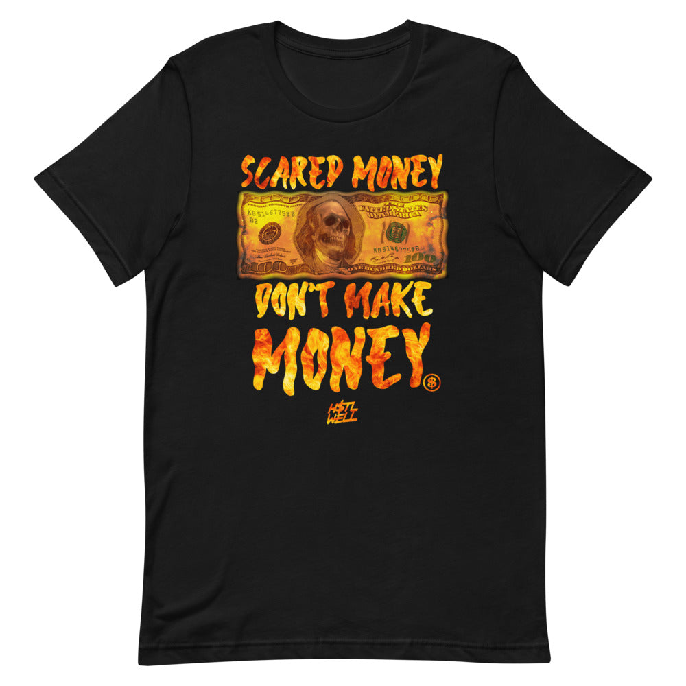 Scared Money Don't Make Money H$TLWEEN 2021 Short-Sleeve Unisex T-Shirt