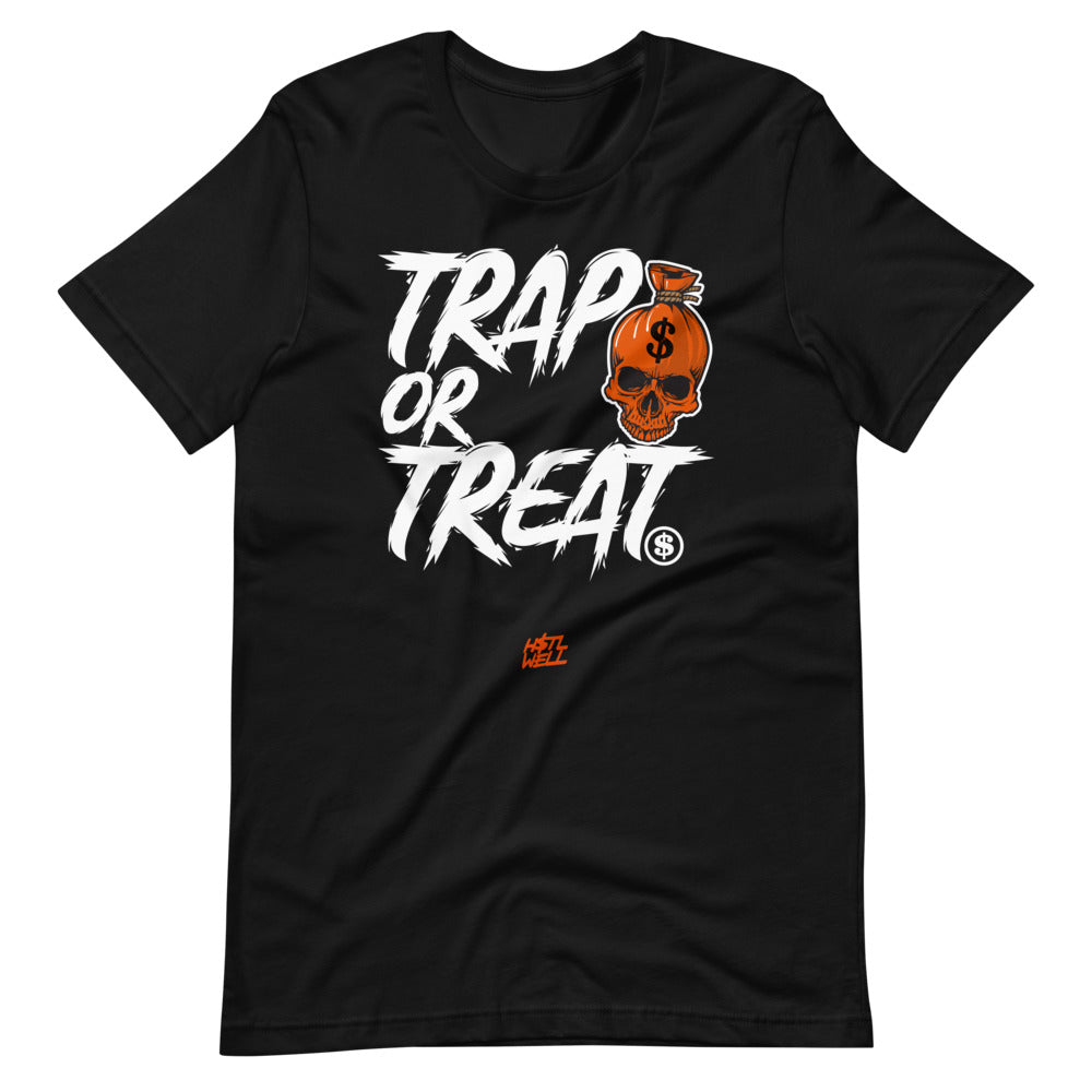 Trap Or Treat Halloween H$TLWEEN 2021 Short Sleeve T-shirt