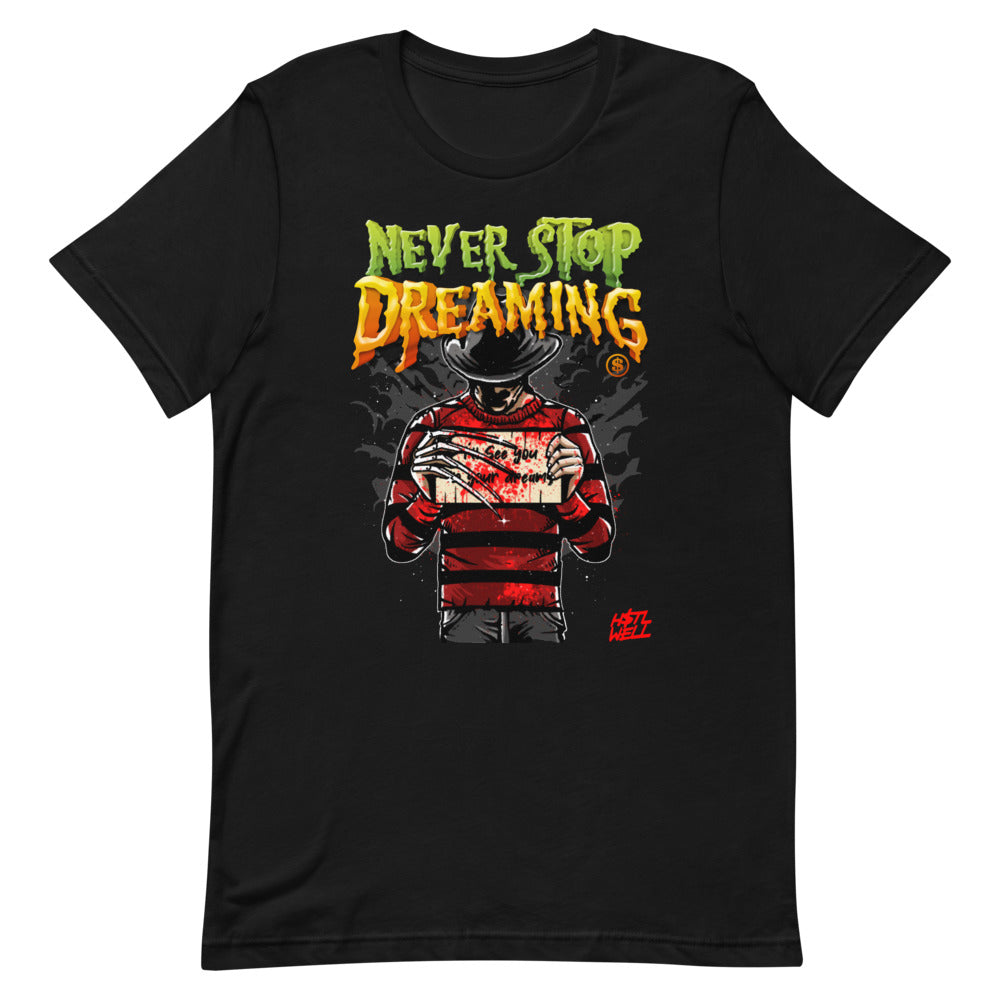 Never Stop Dreaming H$TLWEEN 2021 Short-Sleeve Unisex T-Shirt